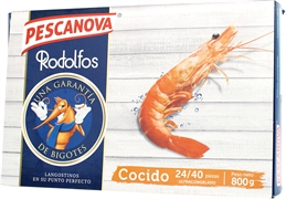 PESCANOVA RODOLFOS LANGOSTINOS COCIDOS PESCANOVA RODOLFOS LANGOSTINOS COCIDOS