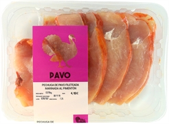 DIA PECHUGA DE PAVO FILETEADA MARINADA AL PIMENTÓN (COREN) DIA PECHUGA DE PAVO FILETEADA MARINADA AL PIMENTÓN (COREN)