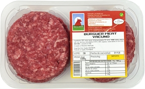 ALCAMPO (VILLA DEL MONTE) BURGER MEAT, VACUNO ALCAMPO (VILLA DEL MONTE) BURGER MEAT, VACUNO