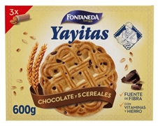 FONTANEDA YAYITAS CHOCOLATE Y 5 CEREALES FONTANEDA YAYITAS CHOCOLATE Y 5 CEREALES