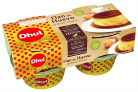 DHUL FLAN DE HUEVO AL BAÑO MARÍA DHUL FLAN DE HUEVO AL BAÑO MARÍA
