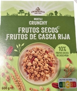 CROWNFIELD (LIDL) MUESLI CRUNCHY FRUTOS SECOS CROWNFIELD (LIDL) MUESLI CRUNCHY FRUTOS SECOS