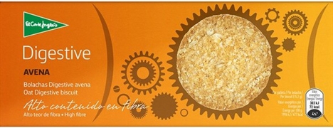 EL CORTE INGLÉS DIGESTIVE AVENA EL CORTE INGLÉS DIGESTIVE AVENA