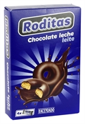 HACENDADO (MERCADONA) RODITAS CHOCOLATE LECHE HACENDADO (MERCADONA) RODITAS CHOCOLATE LECHE
