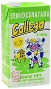 GALLEGA LECHE SEMIDESNATADA UHT GALLEGA LECHE SEMIDESNATADA UHT