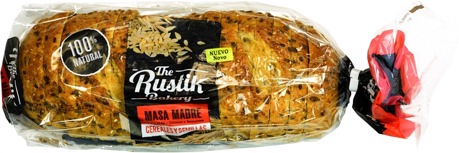 THE RUSTIK BAKERY BARRA - CEREALES Y SEMILLAS THE RUSTIK BAKERY BARRA - CEREALES Y SEMILLAS
