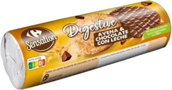 CARREFOUR SENSATION DIGESTIVE AVENA & CHOCOLATE CON LECHE CARREFOUR SENSATION DIGESTIVE AVENA & CHOCOLATE CON LECHE