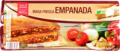HACENDADO (MERCADONA) MASA FRESCA EMPANADA HACENDADO (MERCADONA) MASA FRESCA EMPANADA