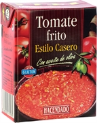 HACENDADO (MERCADONA) TOMATE FRITO ESTILO CASERO CON ACEITE DE OLIVA