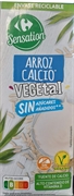 CARREFOUR SENSATION ARROZ CALCIO VEGETAL SIN AZÚCARES AÑADIDOS