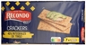 RECONDO CRACKERS 42% INTEGRALES DE TRIGO