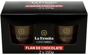 LA ERMITA CANTABRIA Flan de chocolate