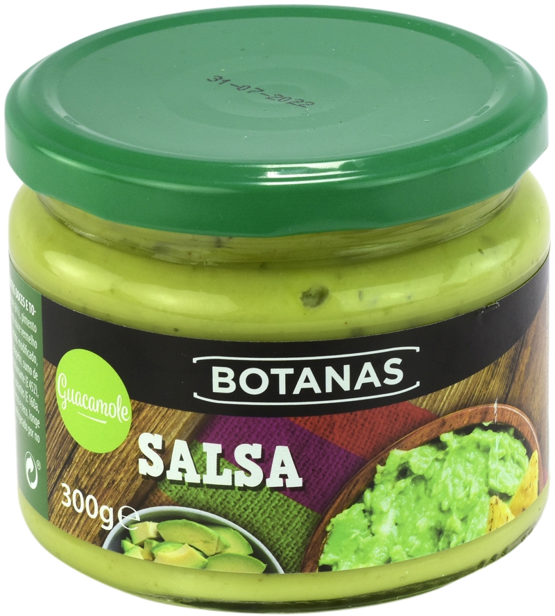 BOTANAS SALSA GUACAMOLE
