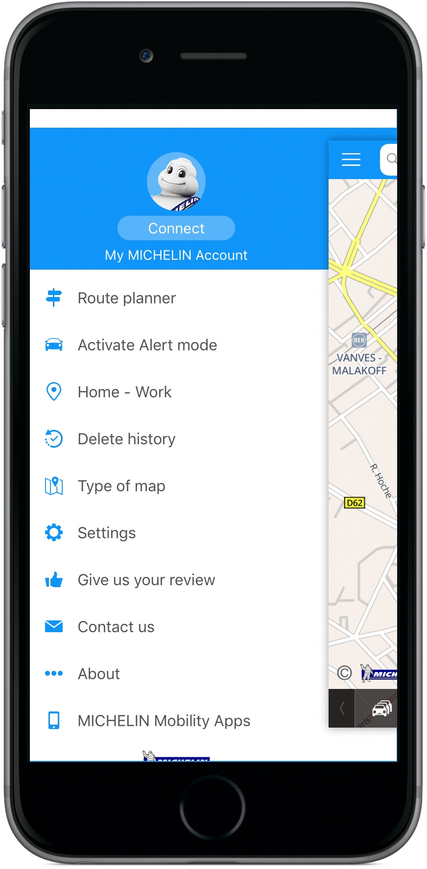 MICHELIN GPS Routeplanner (iOS)
