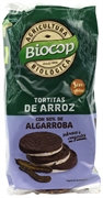 BIOCOP TORTITA DE ARROZ CON ALGARROBA