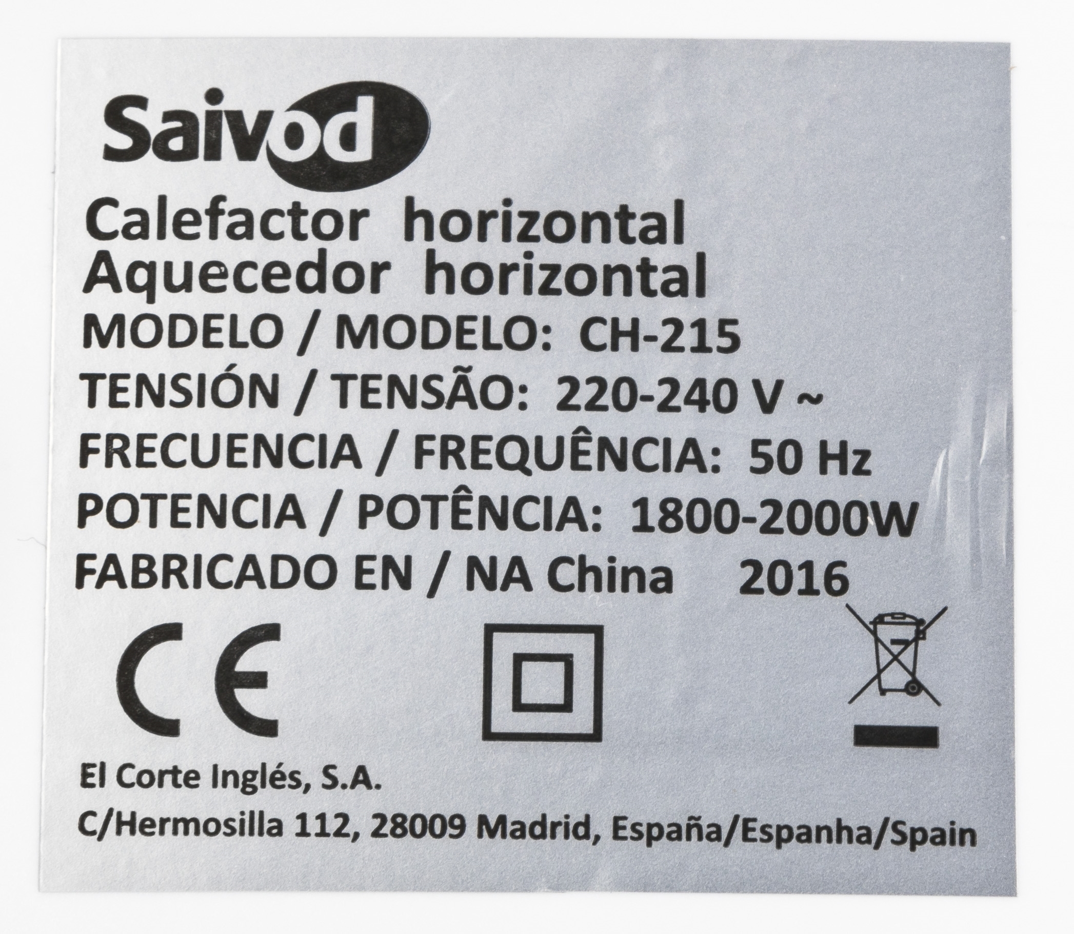 SAIVOD CH-215