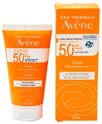 AVENE Crème SPF 50+ acabado invisible Pieles sensibles secas