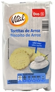 DIA VITAL  TORTITA DE ARROZ SABOR YOGUR