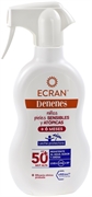 ECRAN DENENES PIELES SENSIBLES Y ATÓPICAS. + 6 MESES. RESISTENTE AL AGUA, SUDOR Y ARENA.