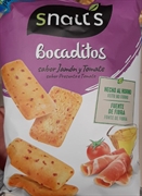 GREFUSA-SNATT'S BOCADITOS SABOR JAMÓN Y TOMATE