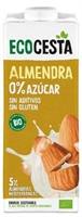 ECOCESTA Almendra 5%, 0% azúcar.