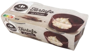 CARREFOUR ORIGINAL TARTUFO AL CACAO