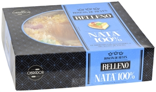 OBRADOR DE AHORRAMÁS ROSCÓN DE REYES RELLENO DE NATA 100%