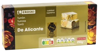 EROSKI Turrón de Alicante