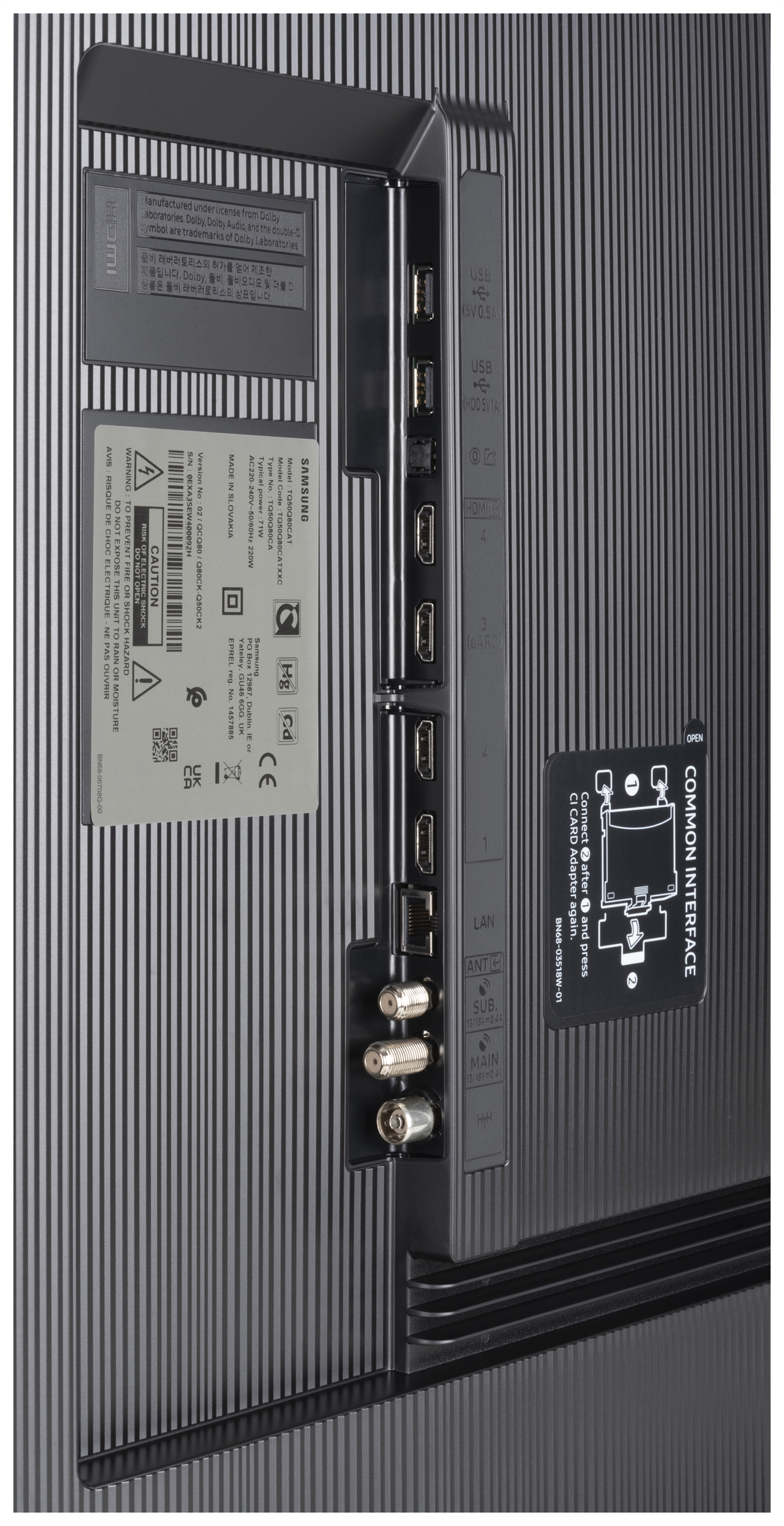 SAMSUNG TQ50Q80C