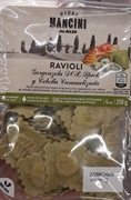 MAMMA MANCINI (ALDI) Ravioli Gorgonzola DOP, speck y cebolla caramelizada