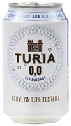 TURIA CERVEZA TOSTADA 0.0%