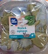 CHEF SELECT (LIDL) TORTELLONI RICOTA & ESPINACAS