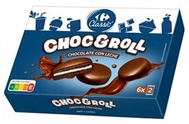 CARREFOUR CLASSIC Choc & roll Chocolate con leche