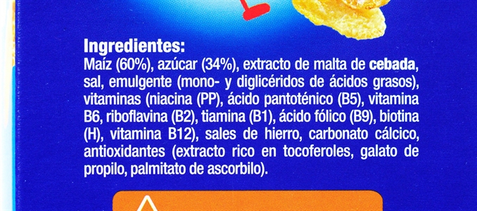 HACENDADO (MERCADONA) COPOS DE MAÍZ AZUCARADOS.