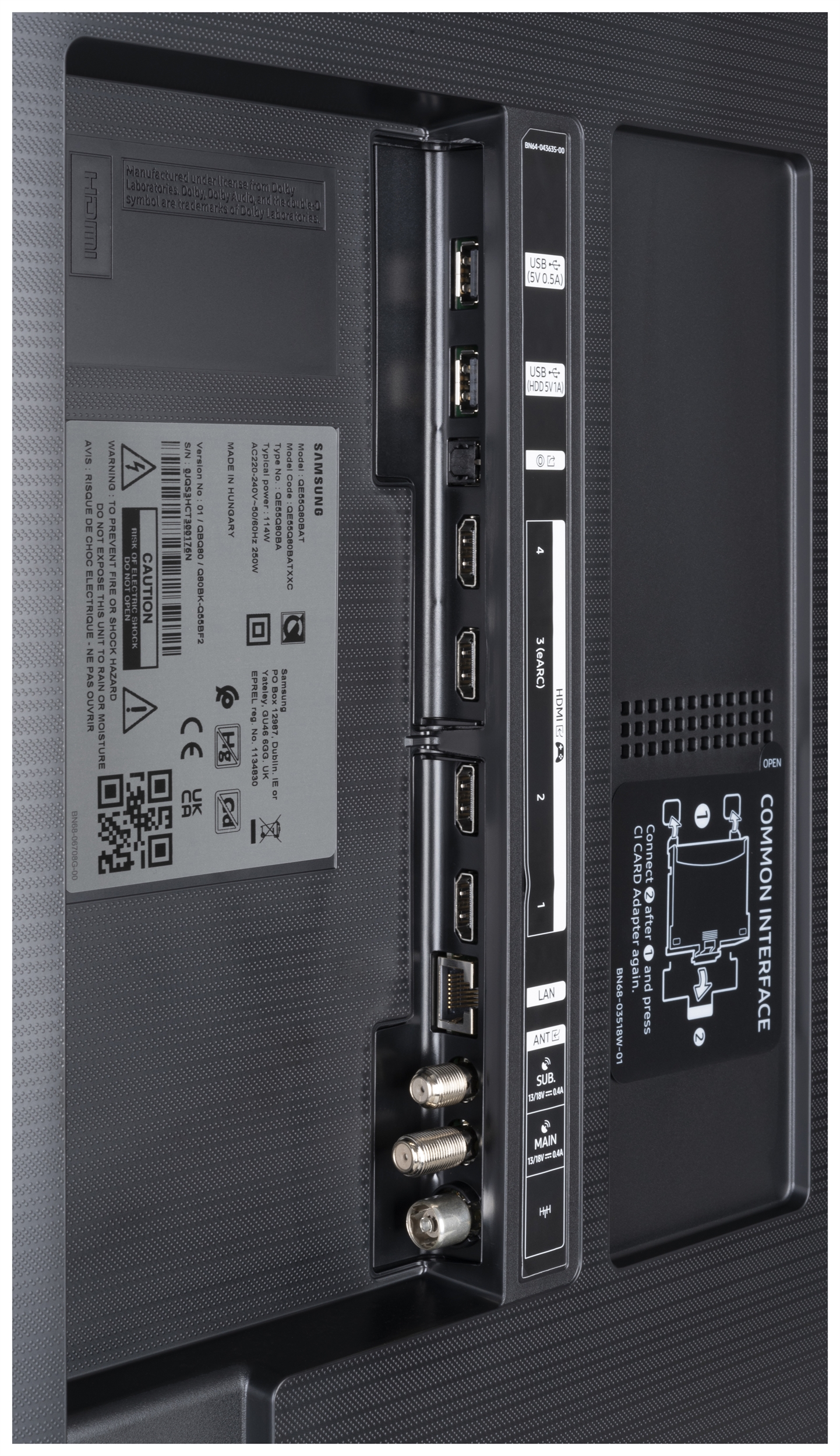 SAMSUNG QE55Q80B