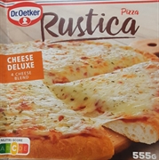 DR. OETKER RÚSTICA CHEESE DELUXE, 4 CHEESE BLEND