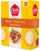 ORTIZ MINI TOSTAS REDONDAS