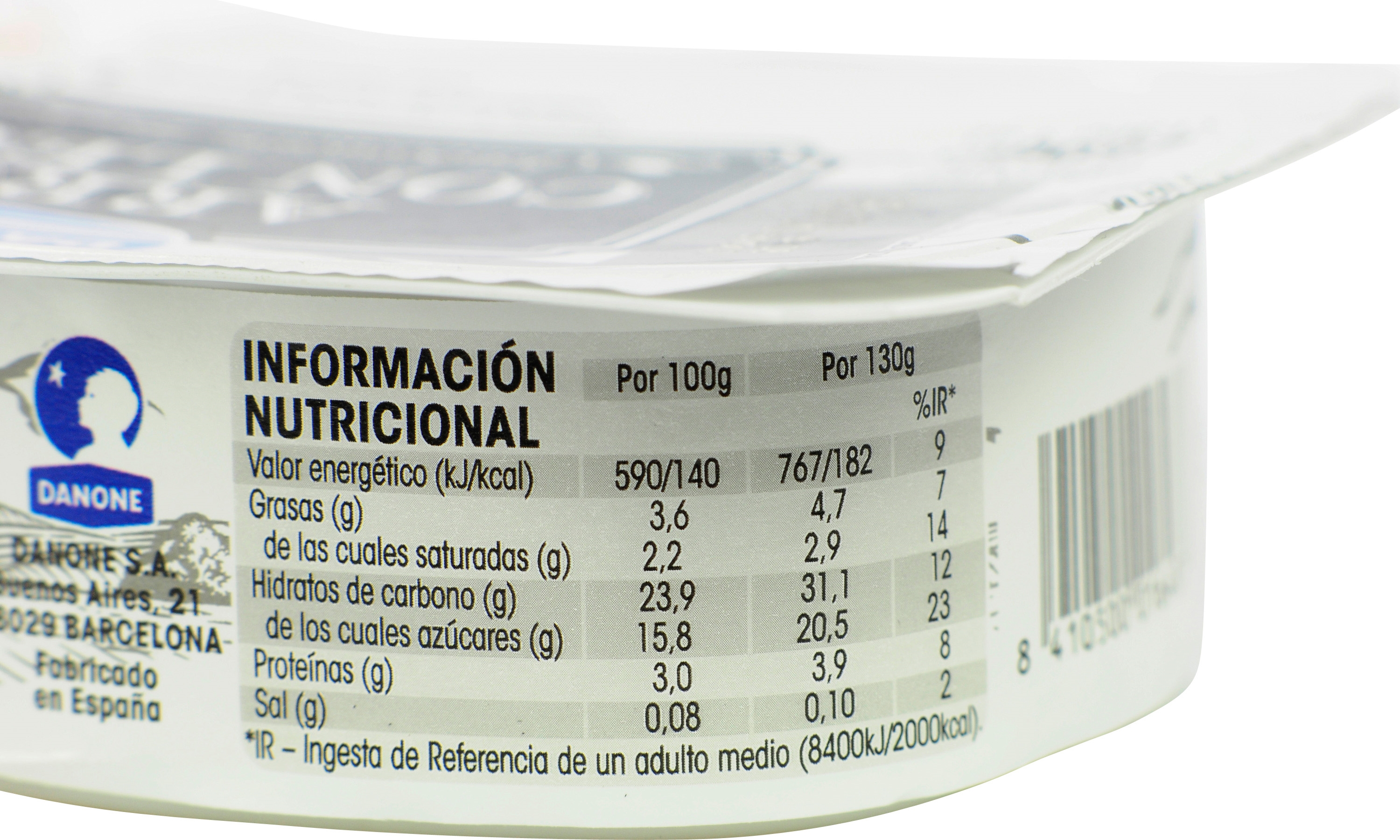 DANONE ARROZ CON LECHE.