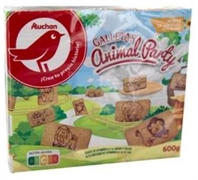 AUCHAN (ALCAMPO) Galletas Animal Party