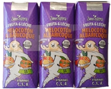 ZUMOSFERA (DIA) FRUTA & LECHE MELOCOTÓN ALBARICOQUE