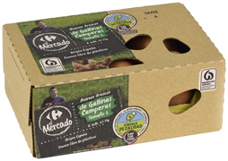 CARREFOUR EL MERCADO HUEVOS FRESCOS DE GALLINAS CAMPERAS