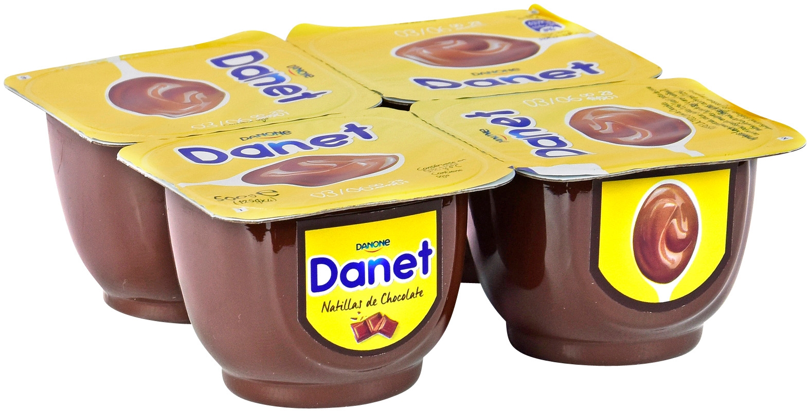 DANET (DANONE) NATILLAS DE CHOCOLATE.