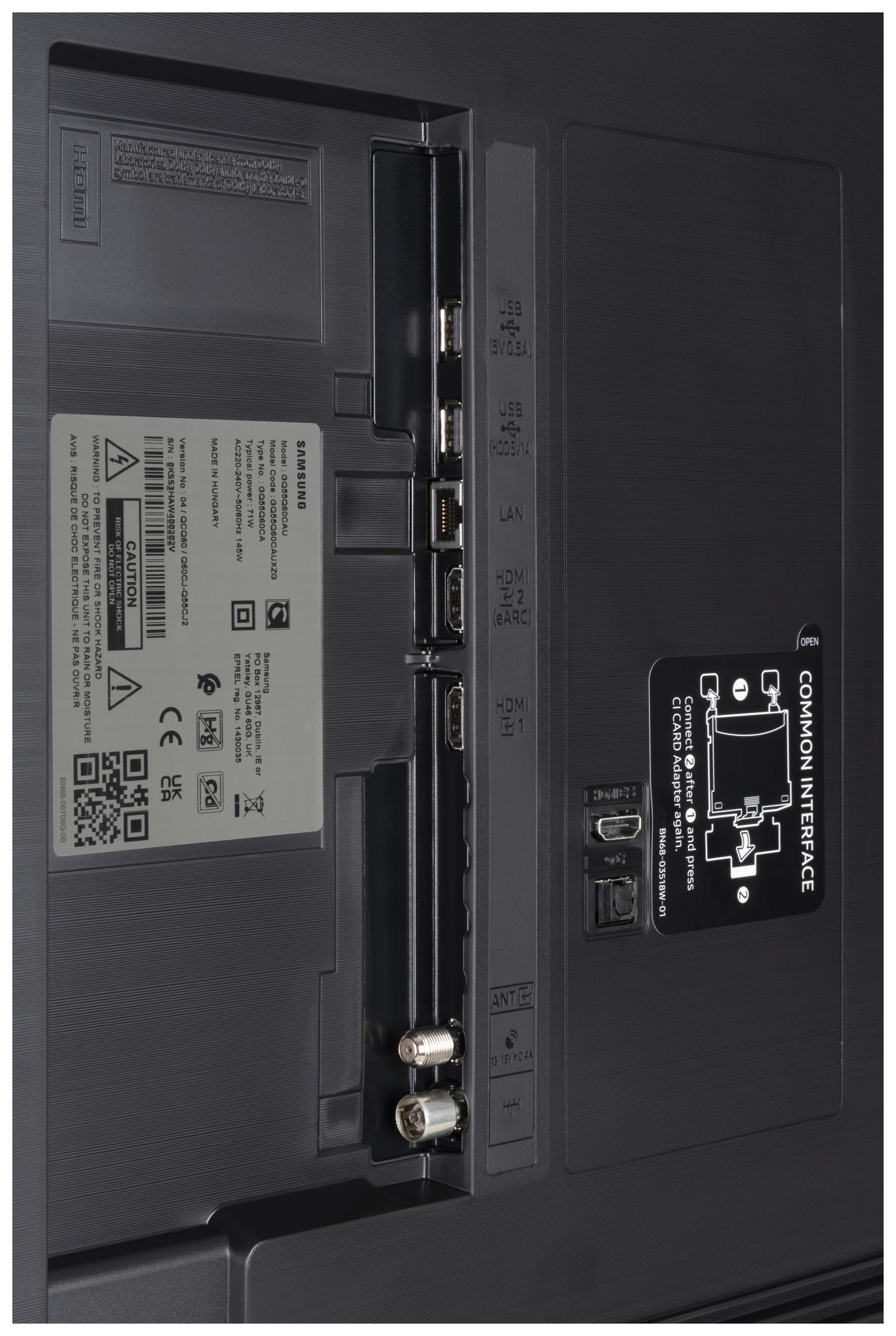 SAMSUNG TQ55Q60C