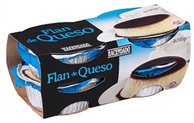 HACENDADO (MERCADONA) Flan de queso