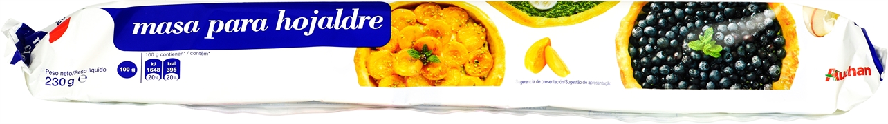 AUCHAN (ALCAMPO) MASA PARA HOJALDRE