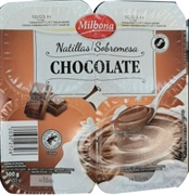 MILBONA (LIDL) NATILLAS CHOCOLATE