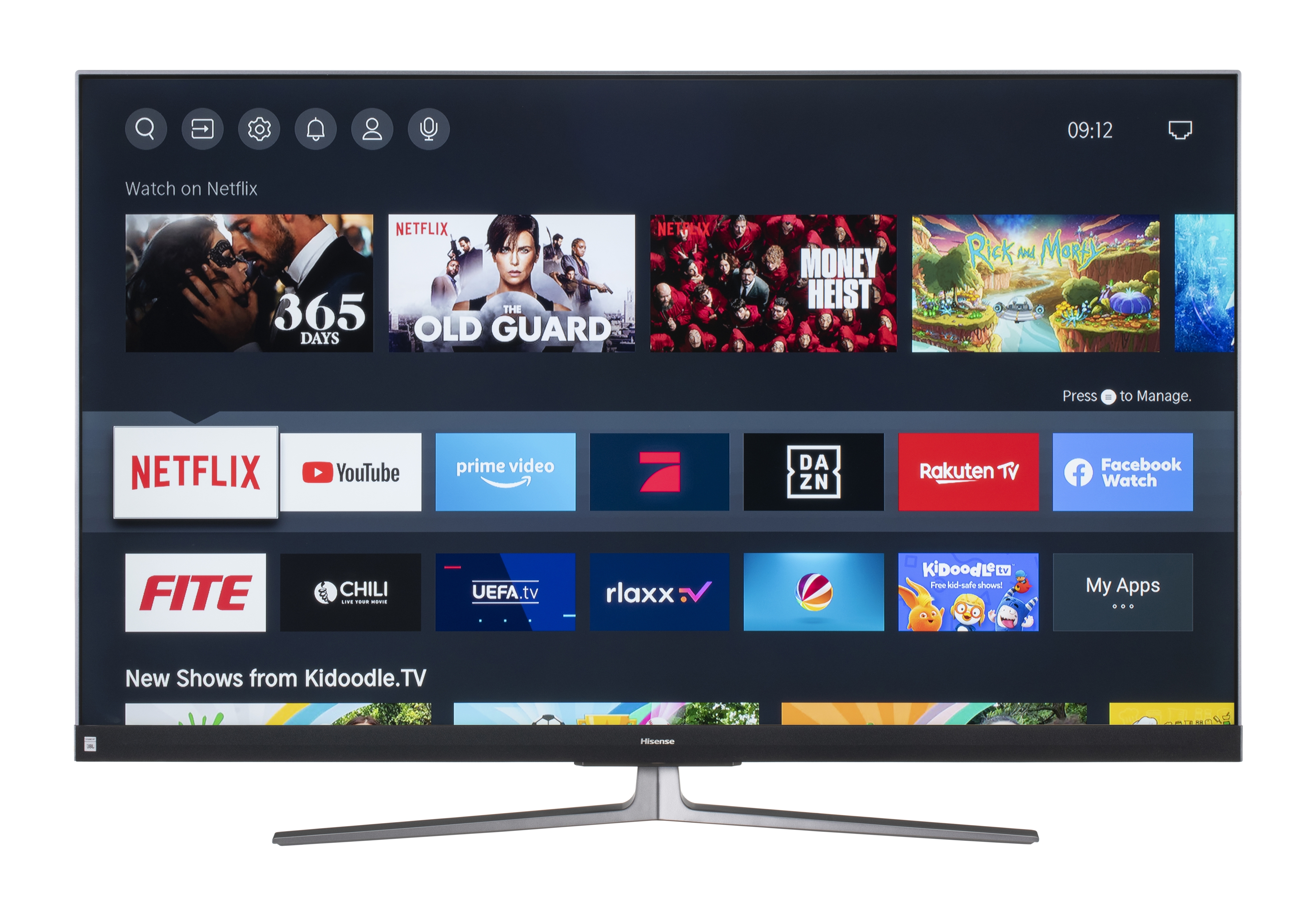 HISENSE 55U8QF