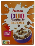 AUCHAN (ALCAMPO) DUO CHOCOLAT CARAMEL