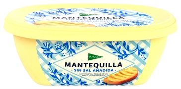 EL CORTE INGLÉS Mantequilla sin sal añadida
