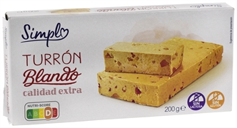 SIMPL (CARREFOUR) Turrón blando